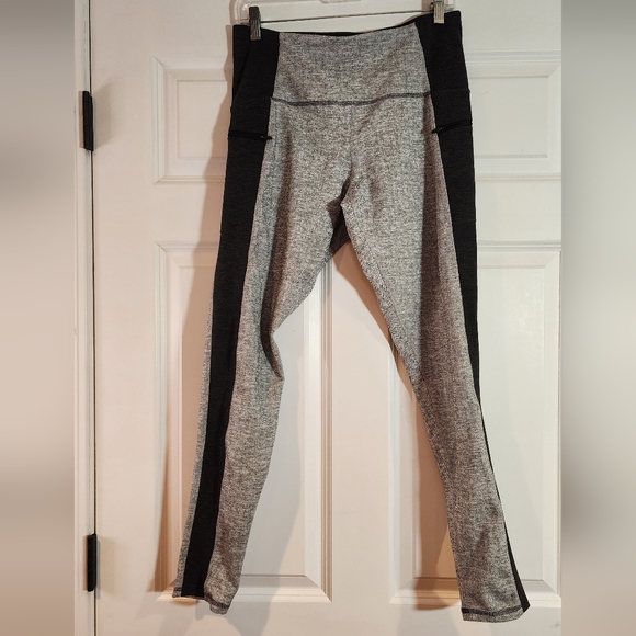 C9 Champion 2 Tone Gray Leggings Zip Pockets XL - Picture 1 of 4